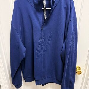 EUC/Like New Men's Lululemon French Terry Oversized Half Zip – XXL